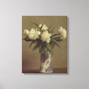 Search for blue and white canvas prints Vase