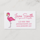 Search for bird business cards Pink