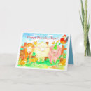 Search for barnyard animals birthday cards Pig