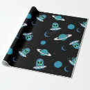 Search for ufo wrapping paper Moon