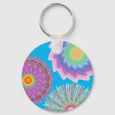 Search for sun on flower key rings Floral