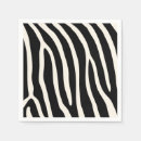 Search for zebra stripe napkins Chic