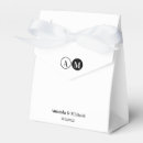 Search for traditional wedding wedding favour boxes Initials or monogram