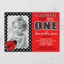 Search for big red one invitations 1st