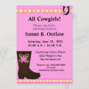Search for outlaw invitations Cowboy