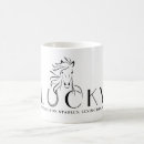 Search for lucky horseshoe mugs Equestrian