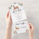 Search for deer baby shower invitations Watercolor