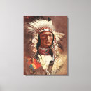 Search for native american canvas prints Tribal