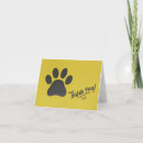 Search for paw print cards Veterinary