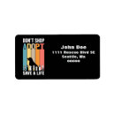 Search for pet adoption return address labels Dogs