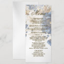 Search for navy blue wedding menus Bridal shower