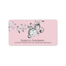 Search for girl monkey return address labels Baby shower