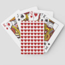 Search for valentines playing cards Red