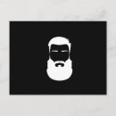 Search for for with beards postcards White