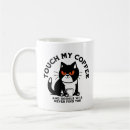 Search for novelty cat mugs Angry