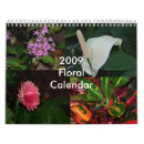 Search for 2009 calendars Floral