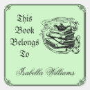 Search for vintage name plate bookplates School