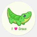 Search for crocodile stickers Green