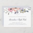 Search for geometric floral wedding invitations Blush pink