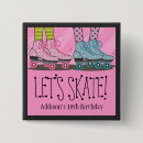 Search for roller skates badges Pink