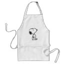 Search for dog print aprons Snoopy