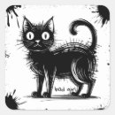 Search for doodle stickers Black and white