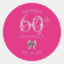 Search for 60th stickers Silver