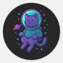 Search for cosmic cat stickers Astronaut