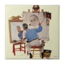 Search for antique portrait tiles Rockwell