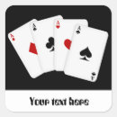 Search for playing cards stickers Gambling