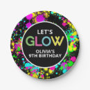 Search for glow in the dark plates Neon