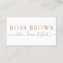 Search for brow business cards Stylist