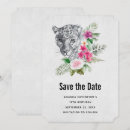 Search for leopard cat invitations Safari