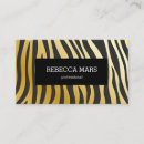 Search for zebra print business cards Professional