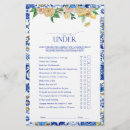 Search for over under bridal shower games Floral