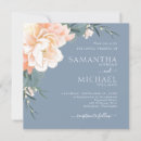 Search for dusty blue and blush wedding invitations Geometric