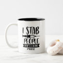 Search for stabbing mugs Nurse