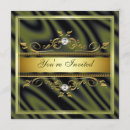 Search for olive invitations Green