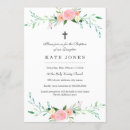 Search for white and silver christening invitations Pink