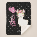 Search for pink llama blankets Alpaca