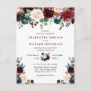 Search for marsala and navy wedding invitations Elegant