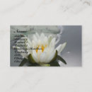 Search for water lily business cards Pond