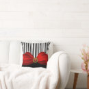 Search for black stripe bow cushions Chic