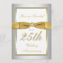 Search for 5th year anniversary invitations Silver