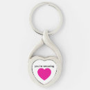 Search for heart shaped key rings Keepsake