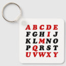 Search for abc alphabet key rings Cool
