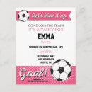 Search for soccer 4x5 invitations Girl