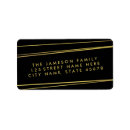 Search for gold foil wedding return address labels Elegant