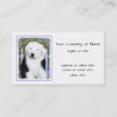 Search for old english business cards Dog