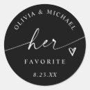 Search for black and white wedding stickers Modern